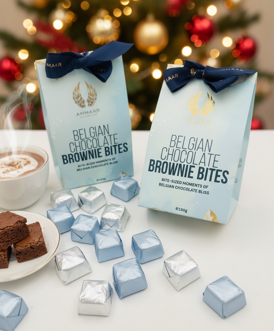 Belgian Chocolate Brownie Bites